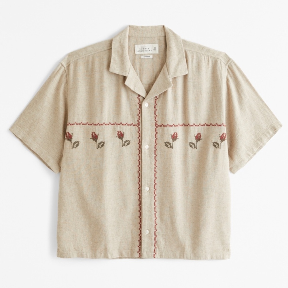 A&F summer linen shirt